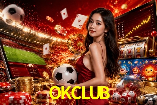 Interfaz de casa de apuestas OKCLUB con mercados de partidos en vivo